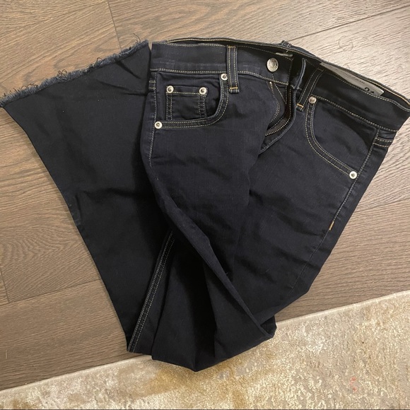 rag and bone crop flare size 24 - Picture 2 of 7